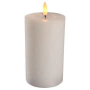 LED blockljus rörlig låga 75x125 mm