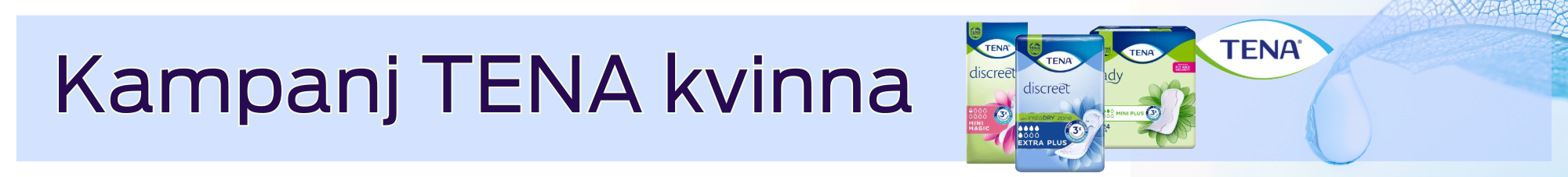 Kampanj TENA kvinna